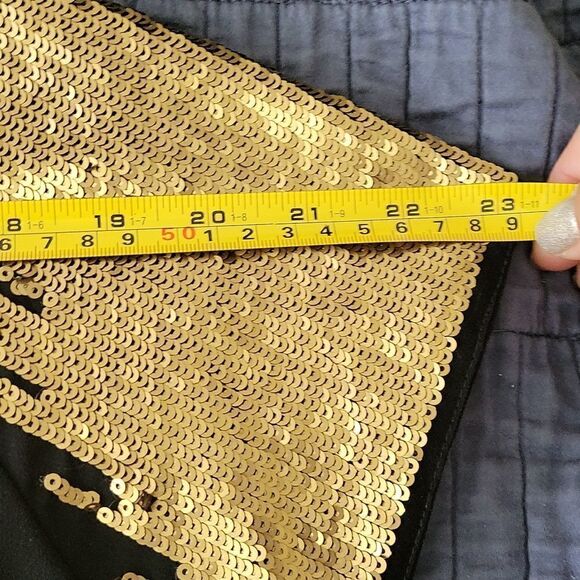 FUN & FLIRT shoulder beaded everning Top  - Picture 8 of 11